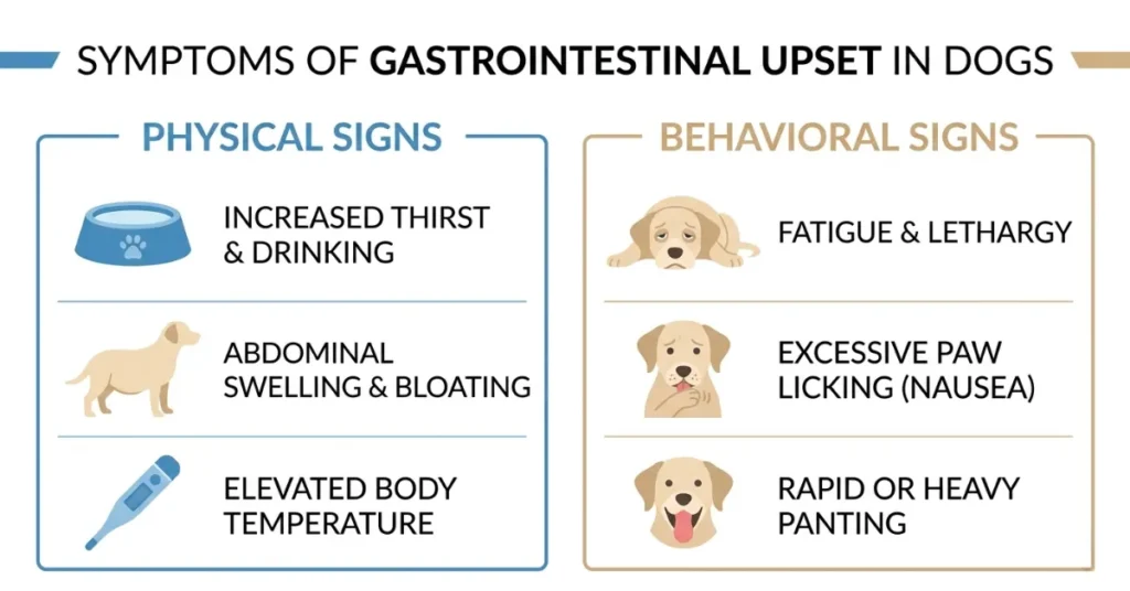 Dog pyometra symptoms physical and behavioral signs