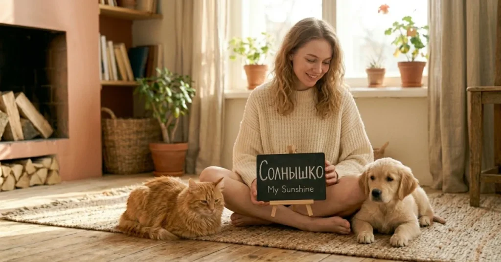 Russian names for cats and dogs