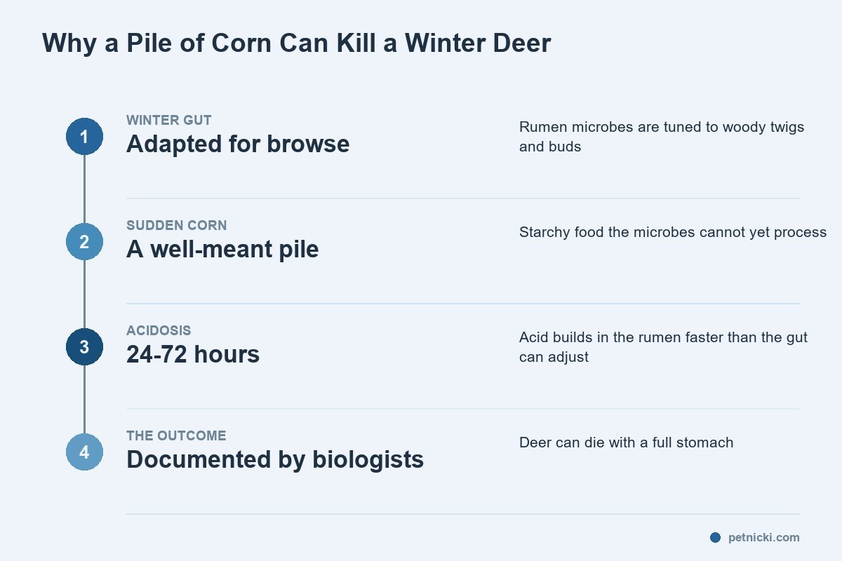 should you feed wild deer